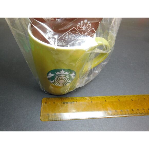 Starbucks Mug & Hot Cocoa Green Cup Mermaid Wrapped Gift Set - Picture 5 of 6